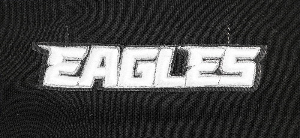 NFL PHILADELPHIA EAGLES CLASSIC WOMEN'S CREWNECK (BLACK) - Image 5