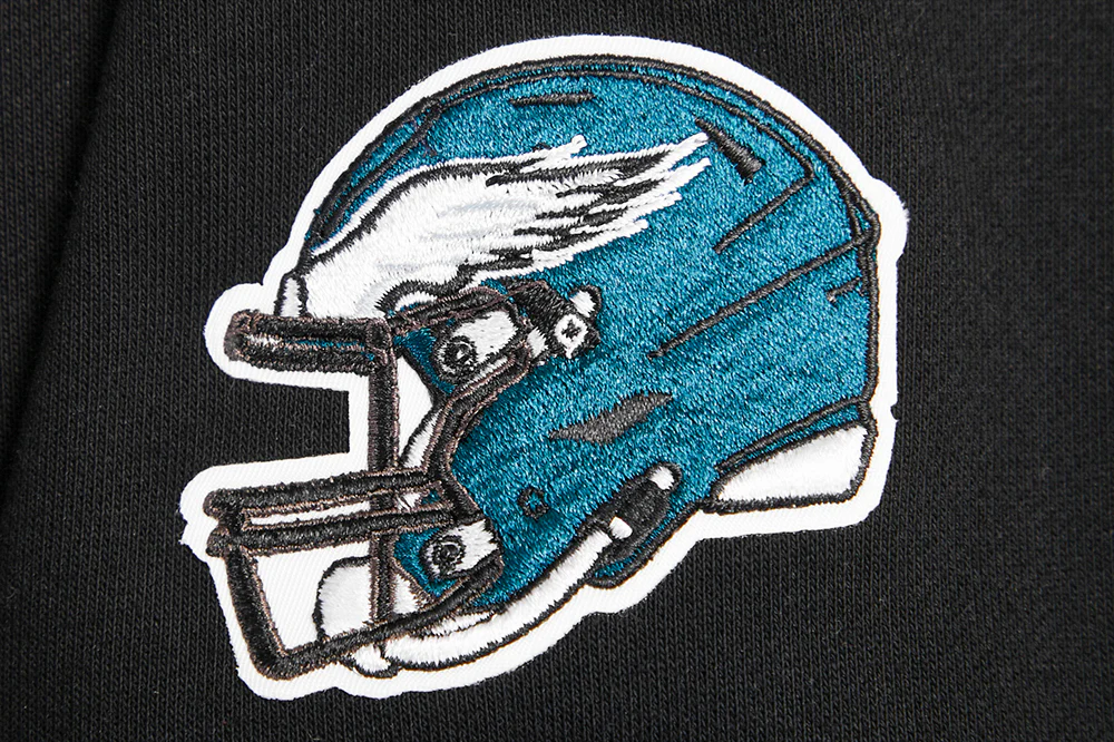 NFL PHILADELPHIA EAGLES CLASSIC WOMEN'S CREWNECK (BLACK) - Image 6