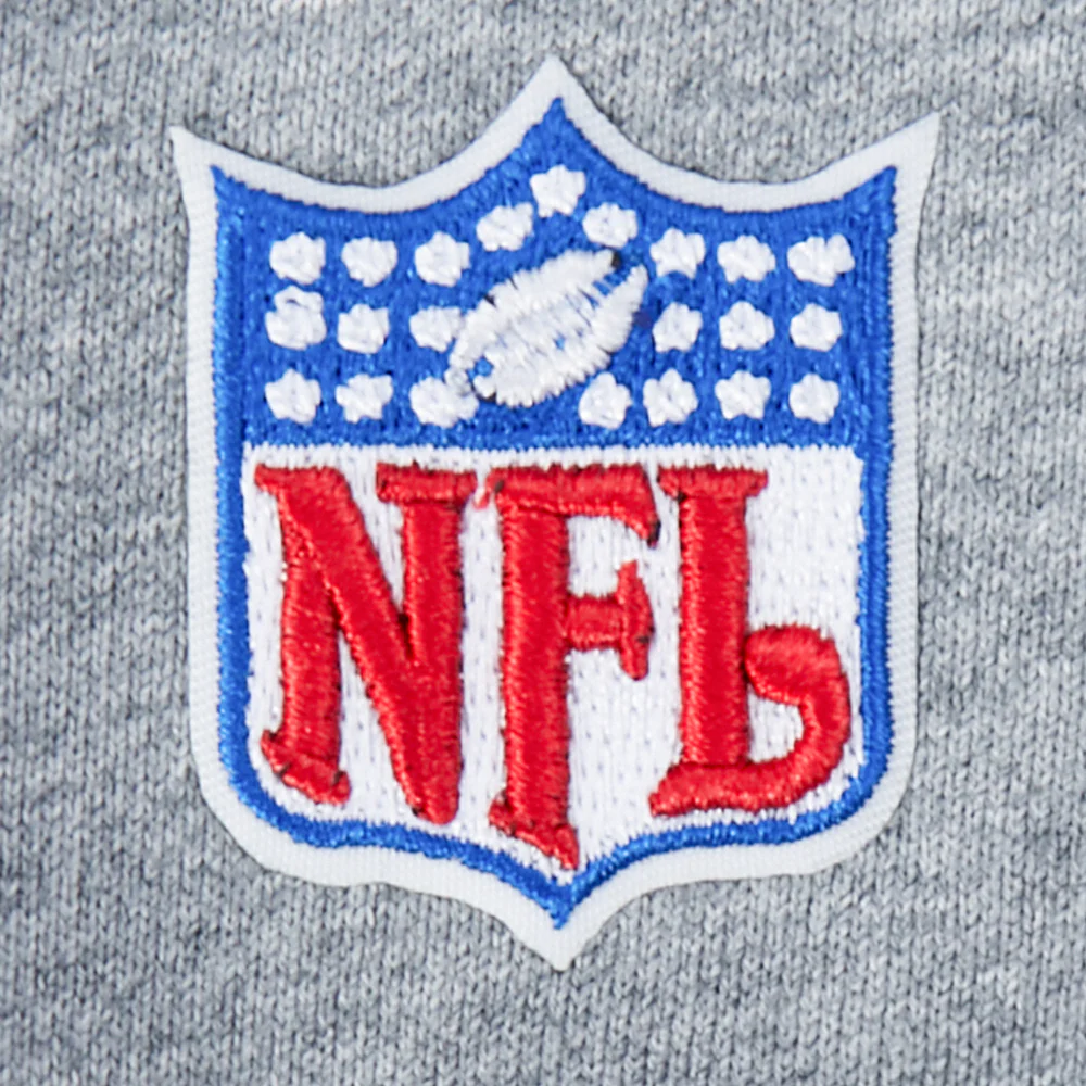 NFL PHILADELPHIA EAGLES BEST OF WOMEN'S STANDARD FLC CREWNECK (DARK HEATHER GRAY) - Image 14