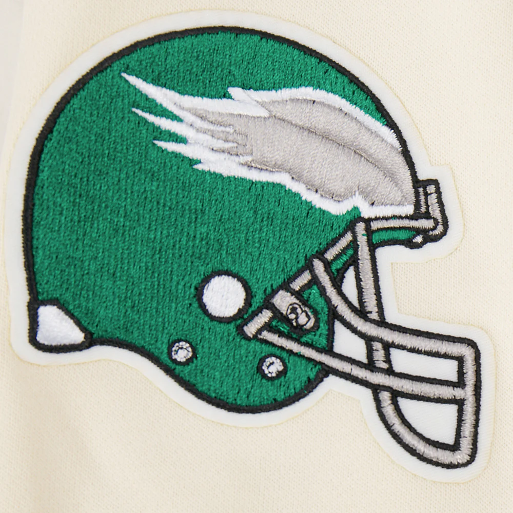 NFL PHILADELPHIA EAGLES BEST OF WOMEN'S STANDARD FLC CREWNECK (EGGSHELL) - Image 8