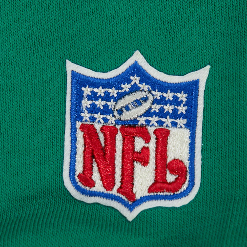 NFL PHILADELPHIA EAGLES MODERN ORIGINALS WOMEN'S STANDARD FLC CREWNECK (KELLY GREEN) - Image 9