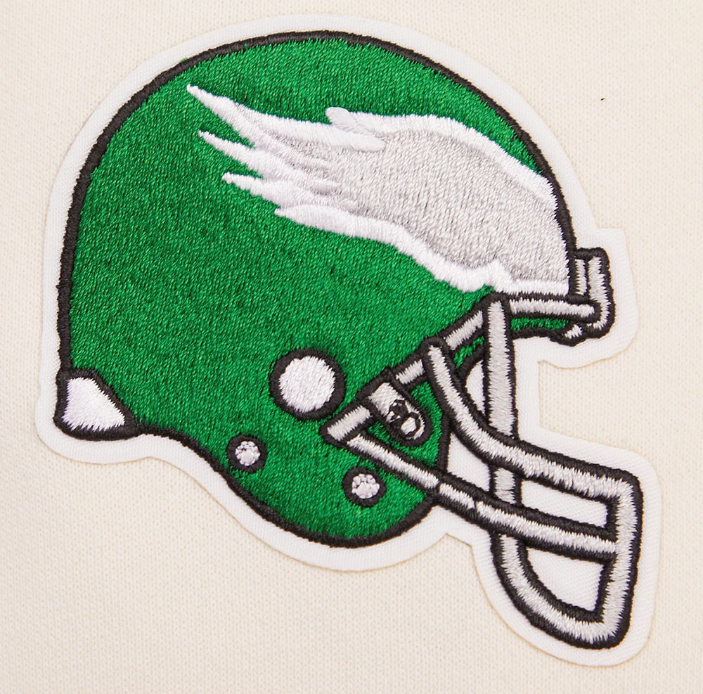 NFL PHILADELPHIA EAGLES RETRO CLASSIC WOMEN'S CREWNECK (EGGSHELL/KELLY GREEN) - Image 10
