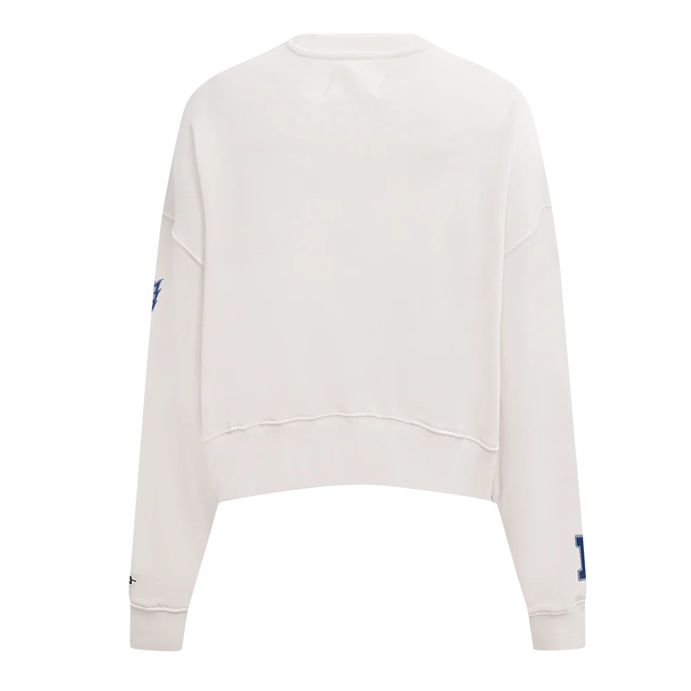 NFL PHILADELPHIA EAGLES VARSITY BLUES WOMEN'S W CREWNECK (LINEN) - Image 3