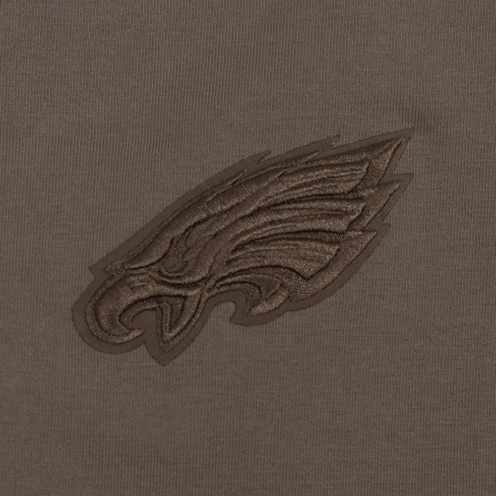 NFL PHILADELPHIA EAGLES NEUTRAL HIGH WAIST JERSEY LEGGING (DARK TAUPE) - Image 6