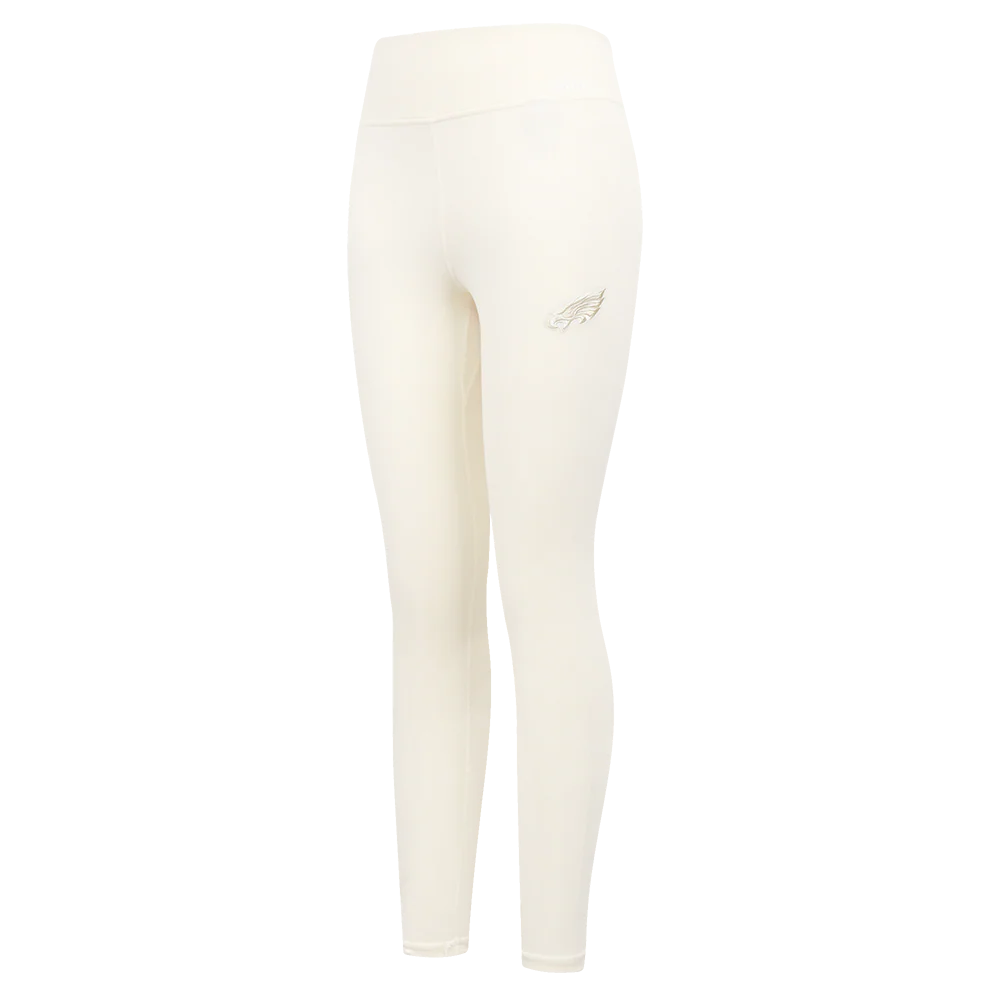 NFL PHILADELPHIA EAGLES NEUTRAL WOMEN'S JERSEY LEGGING (EGGSHELL)