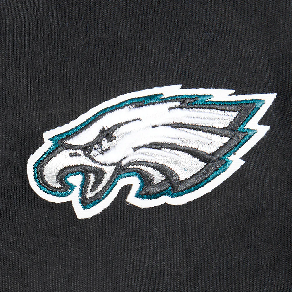 NFL PHILADELPHIA EAGLES CLASSIC LITTLE BOYS SHORT SLEEVE TEE (BLACK) - Image 5
