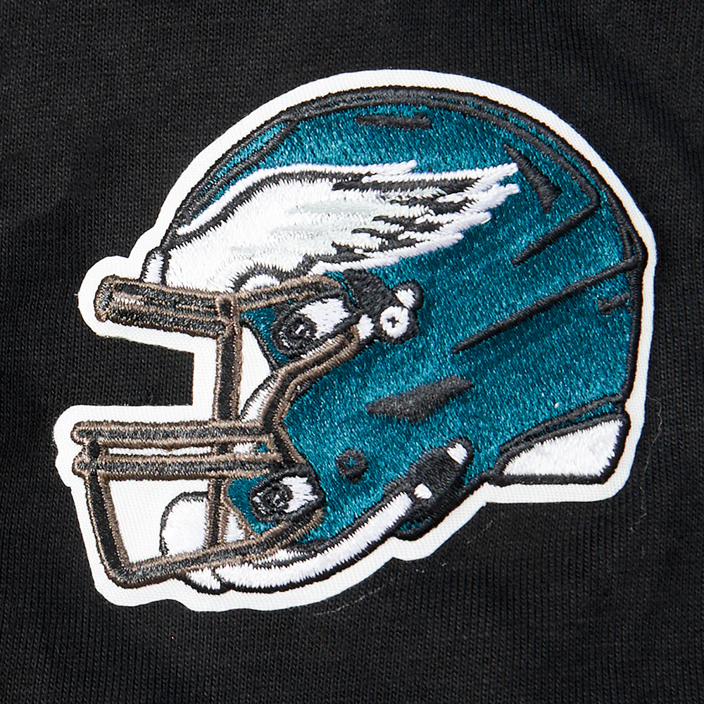 NFL PHILADELPHIA EAGLES CLASSIC LITTLE BOYS SHORT SLEEVE TEE (BLACK) - Image 6