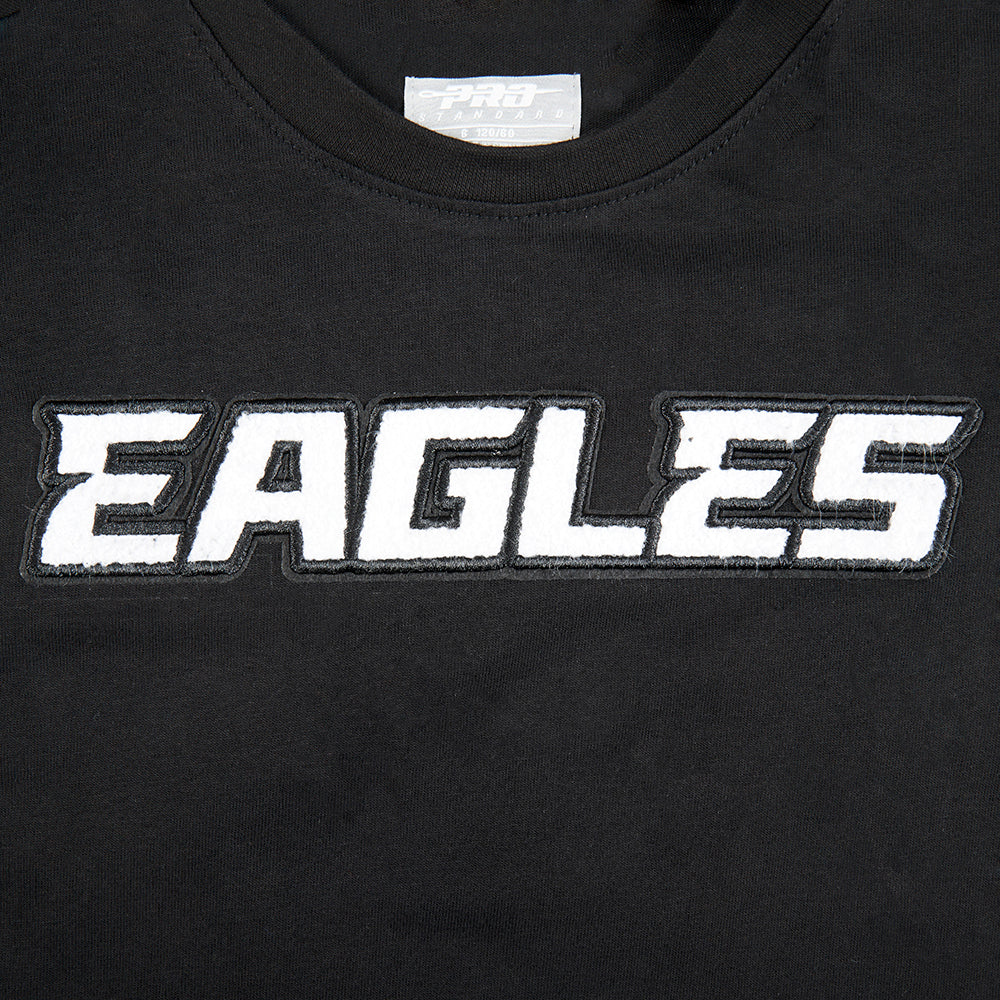 NFL PHILADELPHIA EAGLES CLASSIC LITTLE BOYS SHORT SLEEVE TEE (BLACK) - Image 7