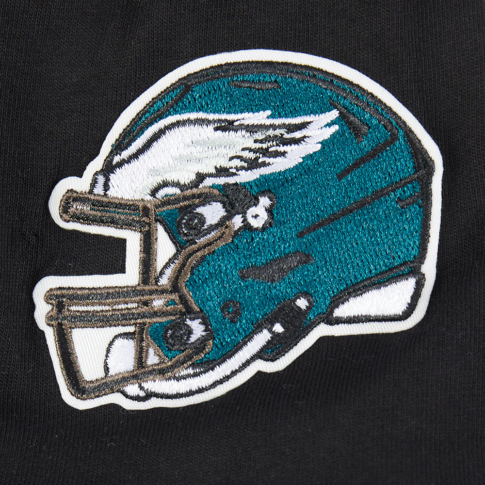 NFL PHILADELPHIA EAGLES CLASSIC LITTLE BOYS SHORT SLEEVE STRIPED RIB TEE (BLACK) - Image 13