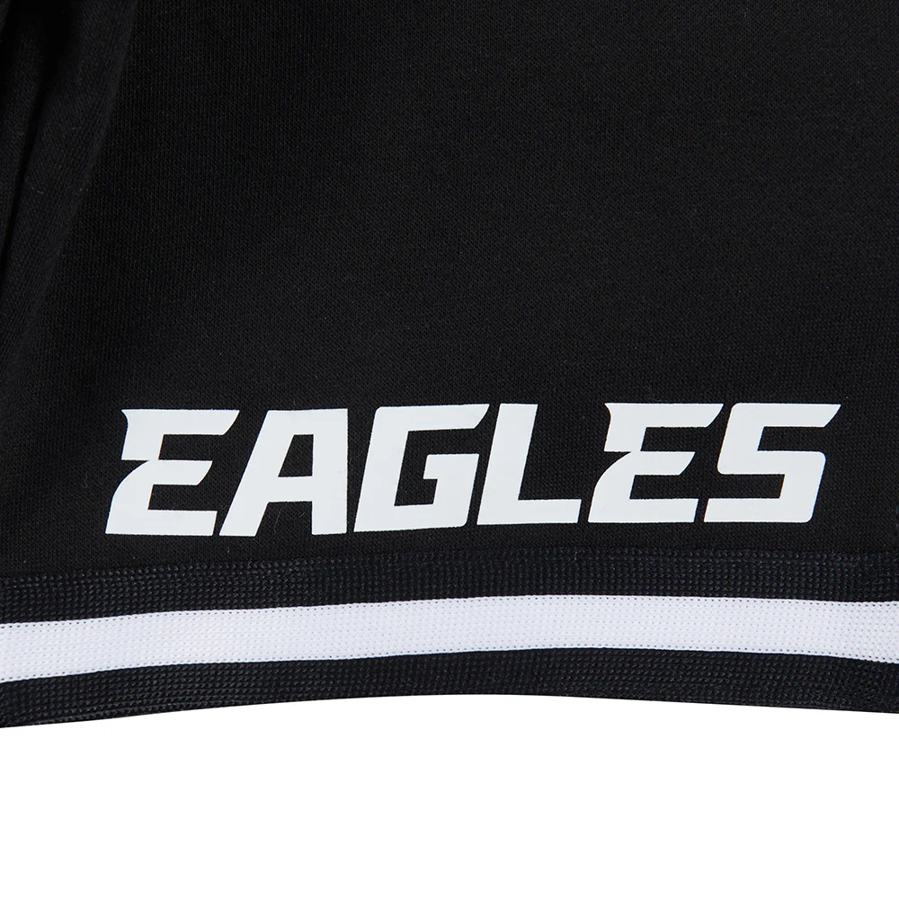 NFL PHILADELPHIA EAGLES CLASSIC LITTLE BOYS FLEECE 2.0 SHORT (BLACK) - Image 9