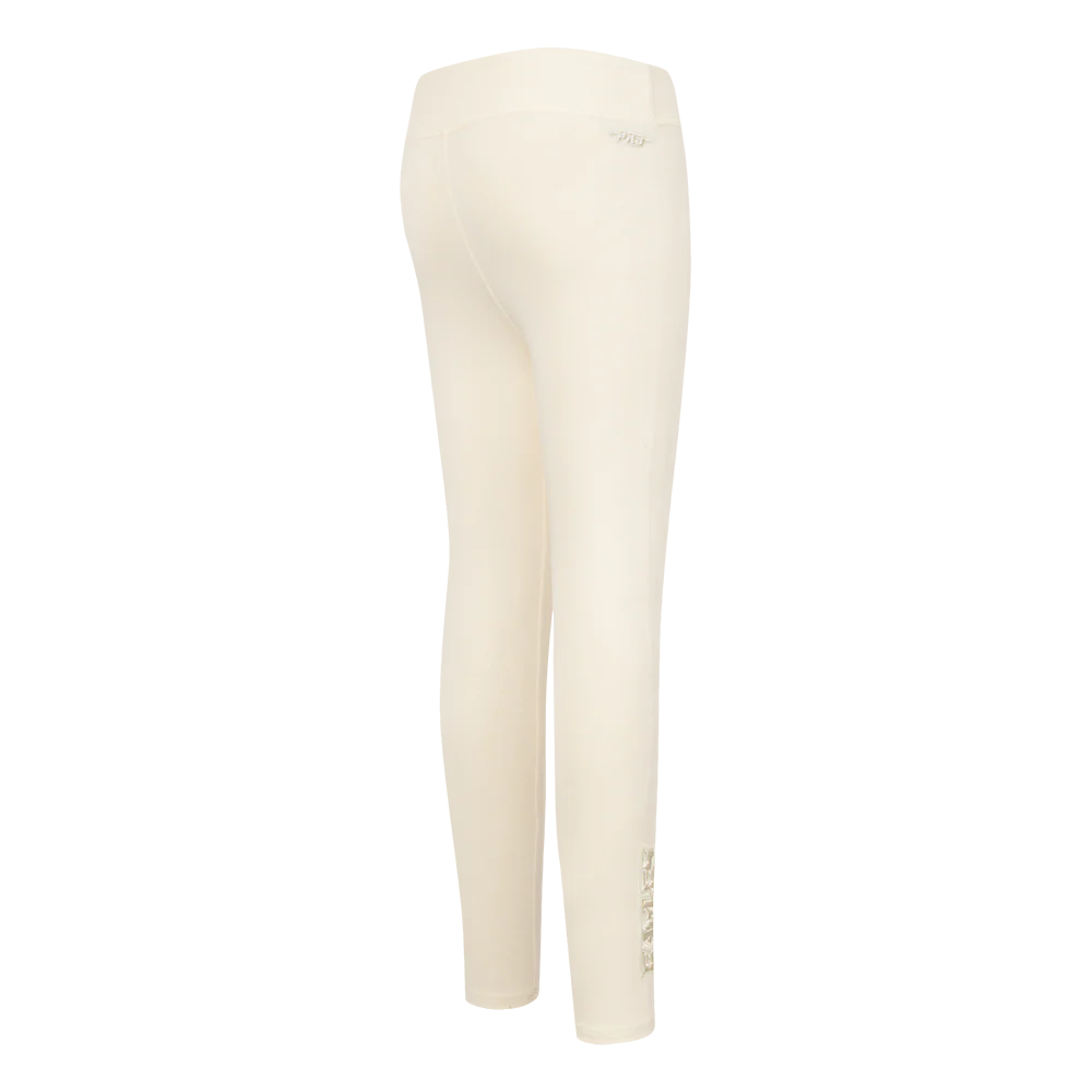 NFL PHILADELPHIA EAGLES NEUTRAL LITTLE GIRLS LEGGING (EGGSHELL) - Image 3
