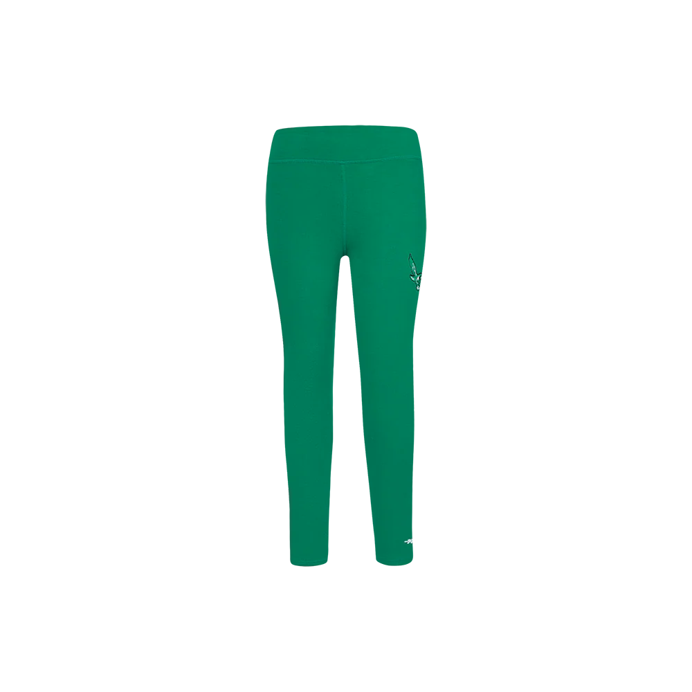 NFL PHILADELPHIA EAGLES RETRO CLASSIC LITTLE GIRLS LEGGING (KELLY GREEN) - Image 2