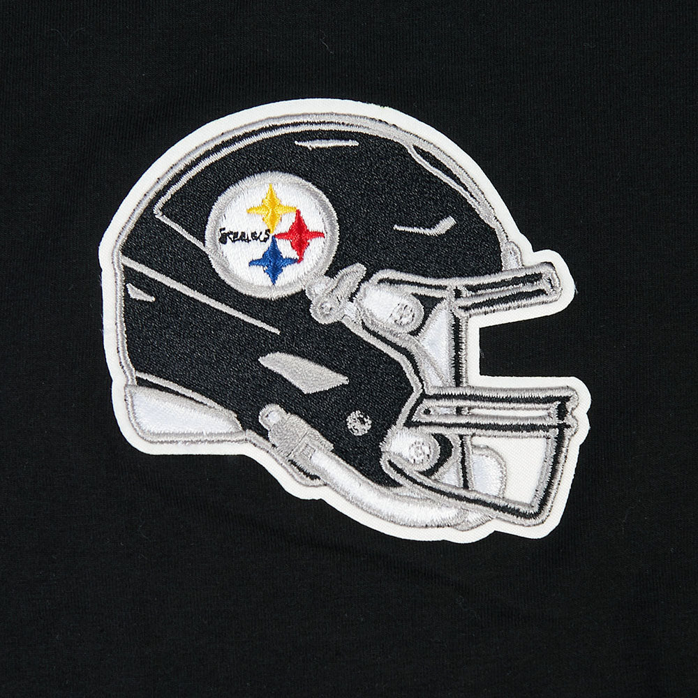 NFL PITTSBURGH STEELERS CLASSIC MESH STRIPED MEN'S TEE (BLACK/YELLOW) - Image 13