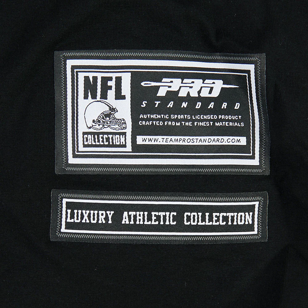 NFL PITTSBURGH STEELERS CLASSIC MESH STRIPED MEN'S TEE (BLACK/YELLOW) - Image 6