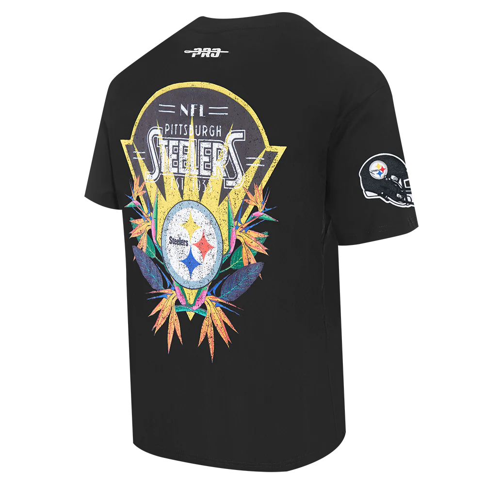 NFL PITTSBURGH STEELERS PARADISE MEN'S S/S TEE (BLACK) - Image 5