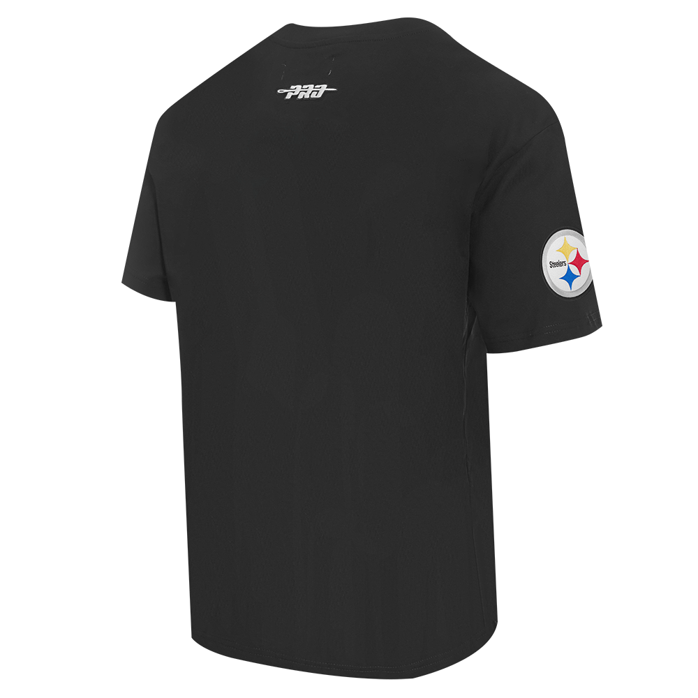 NFL PITTSBURGH STEELERS VICTORY MEN'S S/S TEE (BLACK) - Image 4