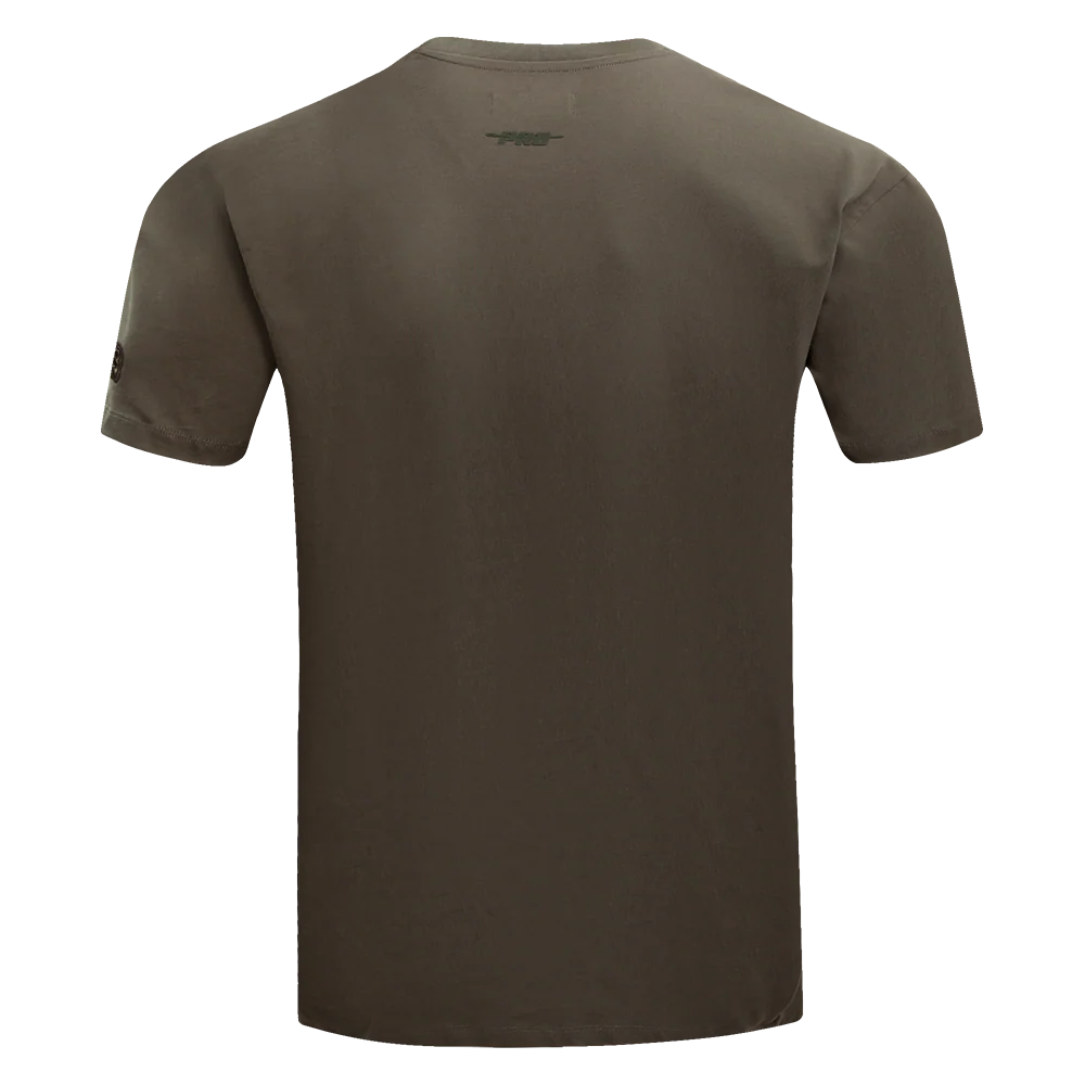 NFL PITTSBURGH STEELERS NEUTRAL DROP SHOULDER MEN'S TEE (DARK TAUPE) - Image 4