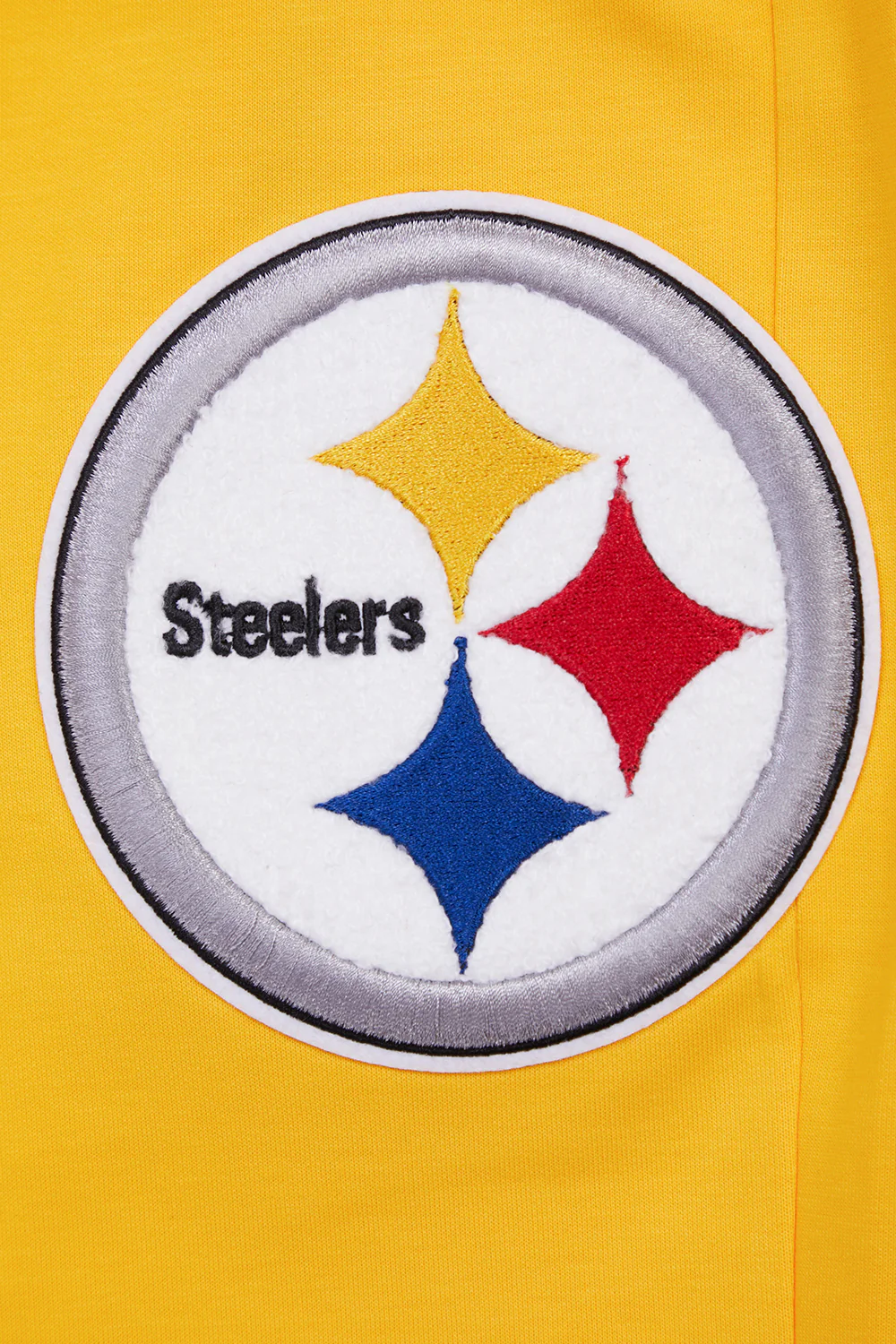 NFL PITTSBURGH STEELERS CLASSIC CHENILLE DOUBLE KNIT JOGGER (YELLOW) - Image 5
