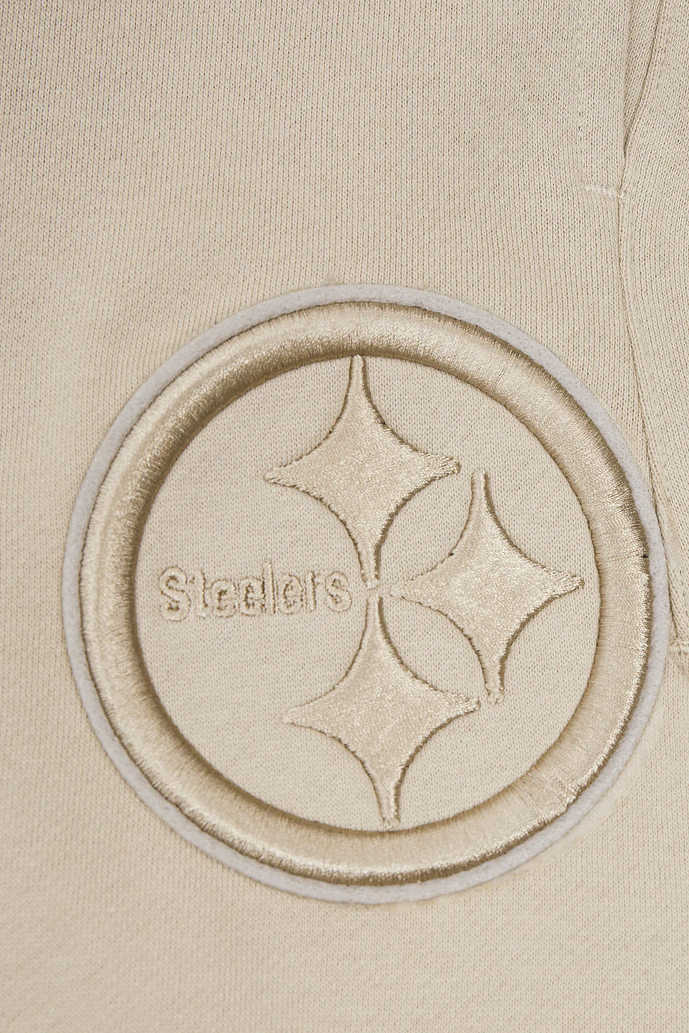 NFL PITTSBURGH STEELERS NEUTRAL FLEECE SWEATPANT (TAUPE) - Image 5