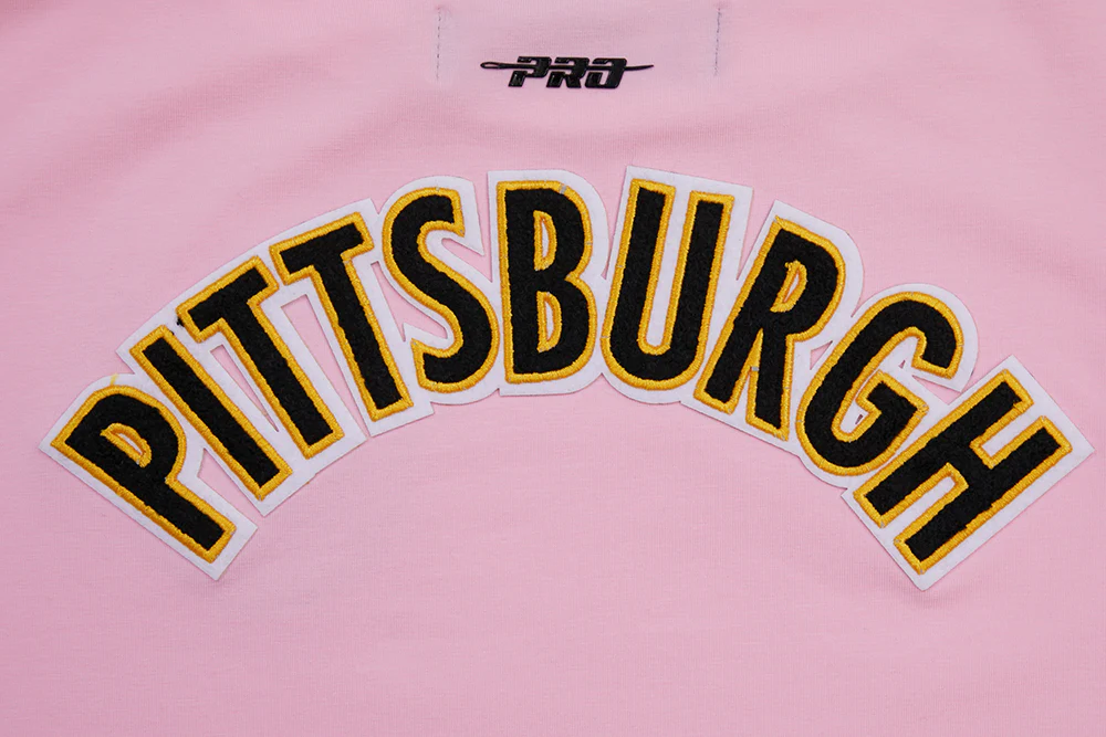 NFL PITTSBURGH STEELERS CLASSIC WOMEN'S SINGLE JERSEY BOXY TEE (PINK) - Image 5