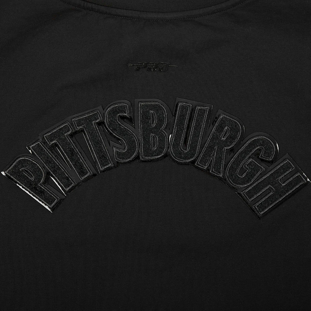 NFL PITTSBURGH STEELERS TRIPLE BLACK WOMEN'S SJ BOXY TEE (TRIPLE BLACK WOMEN'S) - Image 6