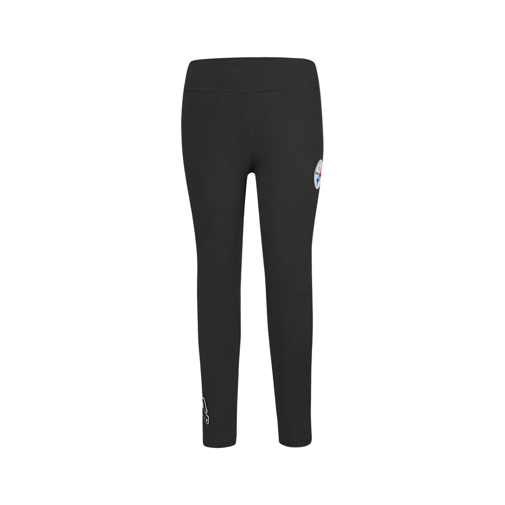 NFL PITTSBURGH STEELERS CLASSIC BIG GIRLS LEGGING (BLACK) - Image 2