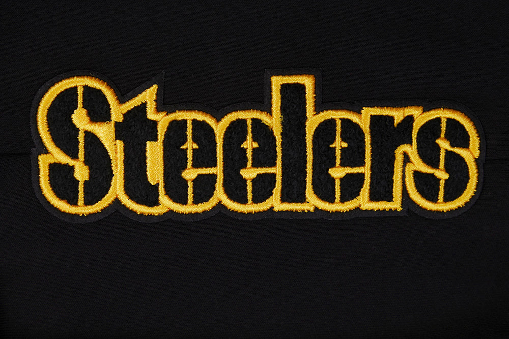 NFL PITTSBURGH STEELERS CLASSIC WOMEN'S FLEECE SWEATPANT (BLACK) - Image 7