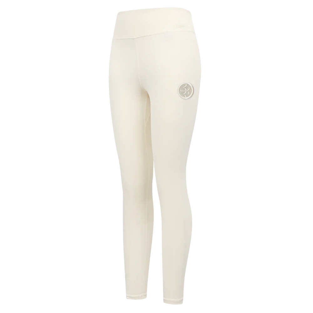 NFL PITTSBURGH STEELERS NEUTRAL WOMEN'S JERSEY LEGGING (EGGSHELL)