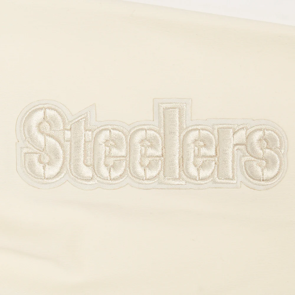 NFL PITTSBURGH STEELERS NEUTRAL WOMEN'S JERSEY LEGGING (EGGSHELL) - Image 6