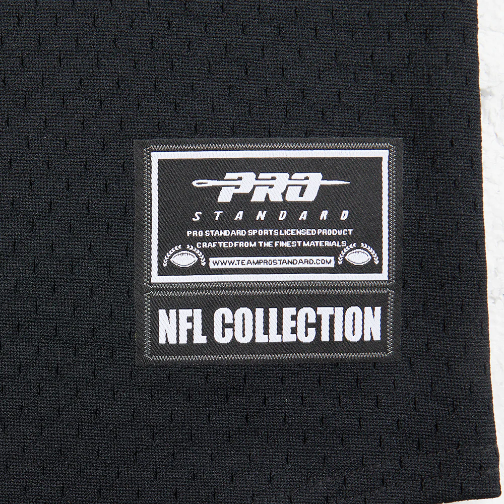 NFL PITTSBURGH STEELERS CLASSIC LITTLE BOYS SHORT SLEEVE MESH TEE (BLACK/YELLOW) - Image 8