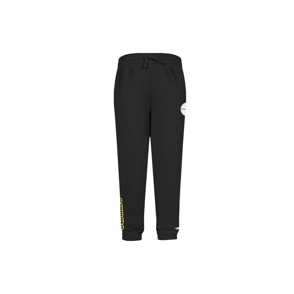NFL PITTSBURGH STEELERS CLASSIC LITTLE BOYS FLC SWEATPANT (BLACK) - Image 5