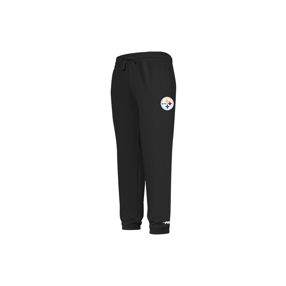 NFL PITTSBURGH STEELERS CLASSIC LITTLE BOYS FLC SWEATPANT (BLACK) - Image 7
