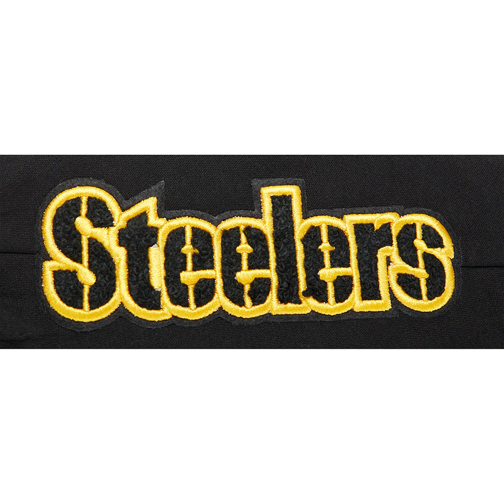 NFL PITTSBURGH STEELERS CLASSIC LITTLE BOYS FLC SWEATPANT (BLACK) - Image 9