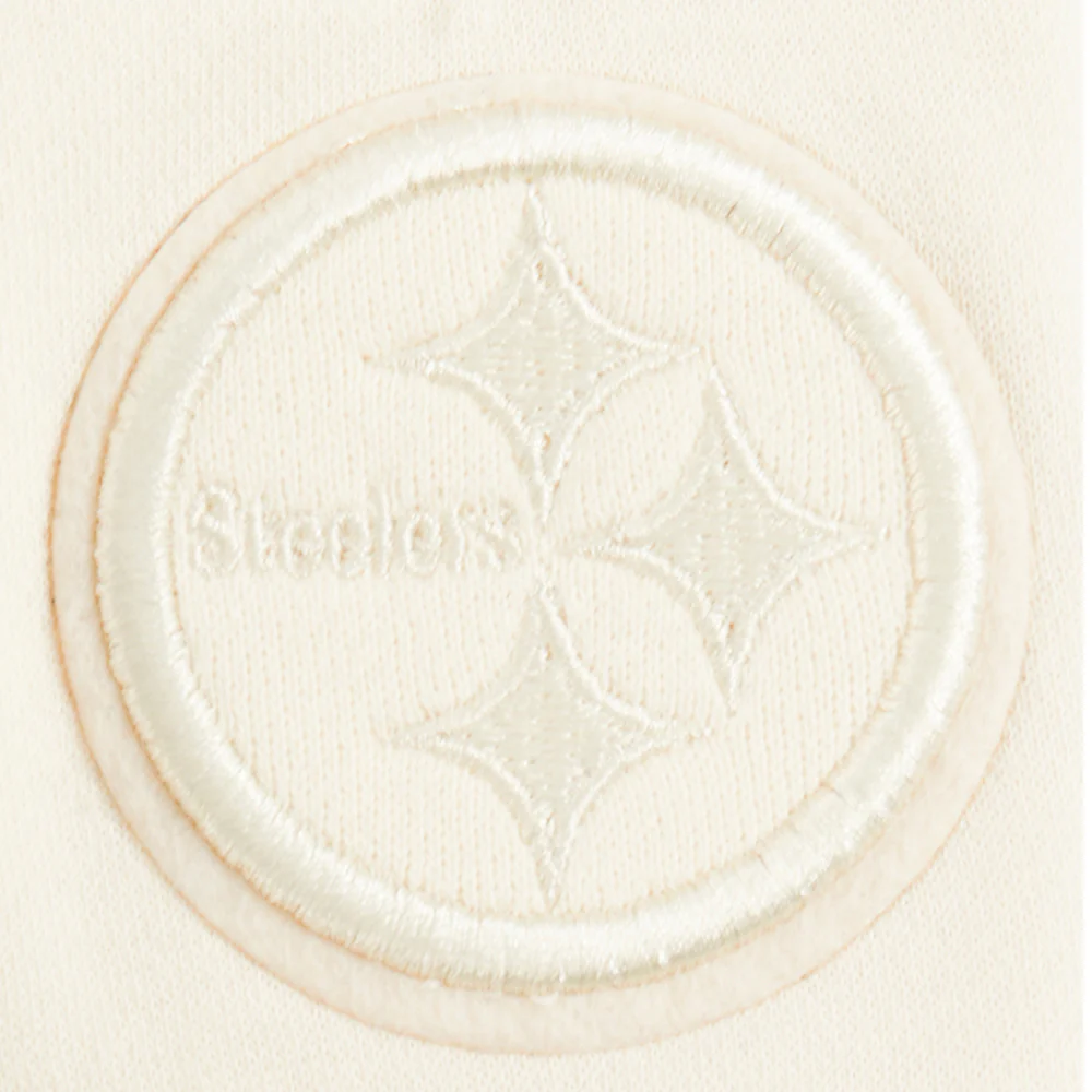 NFL PITTSBURGH STEELERS NEUTRAL LITTLE BOYS FLC SWEATPANT (EGGSHELL) - Image 9