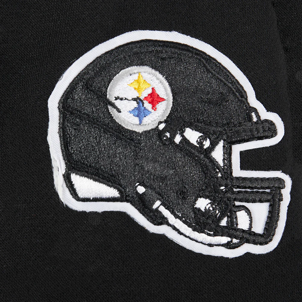 NFL PITTSBURGH STEELERS CLASSIC LITTLE BOYS FLEECE PULLOVER HOODIE (BLACK) - Image 16