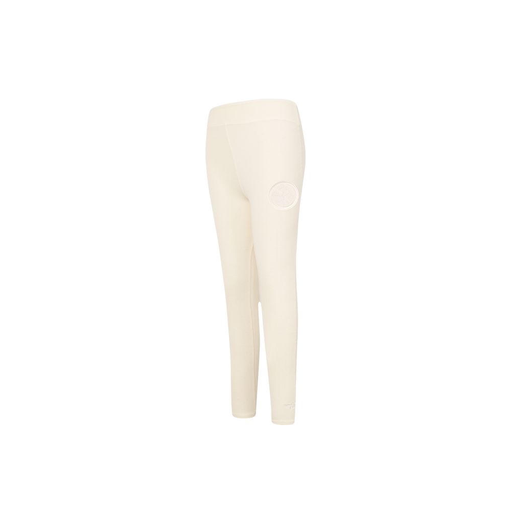 NFL PITTSBURGH STEELERS NEUTRAL LITTLE GIRLS LEGGING (EGGSHELL)