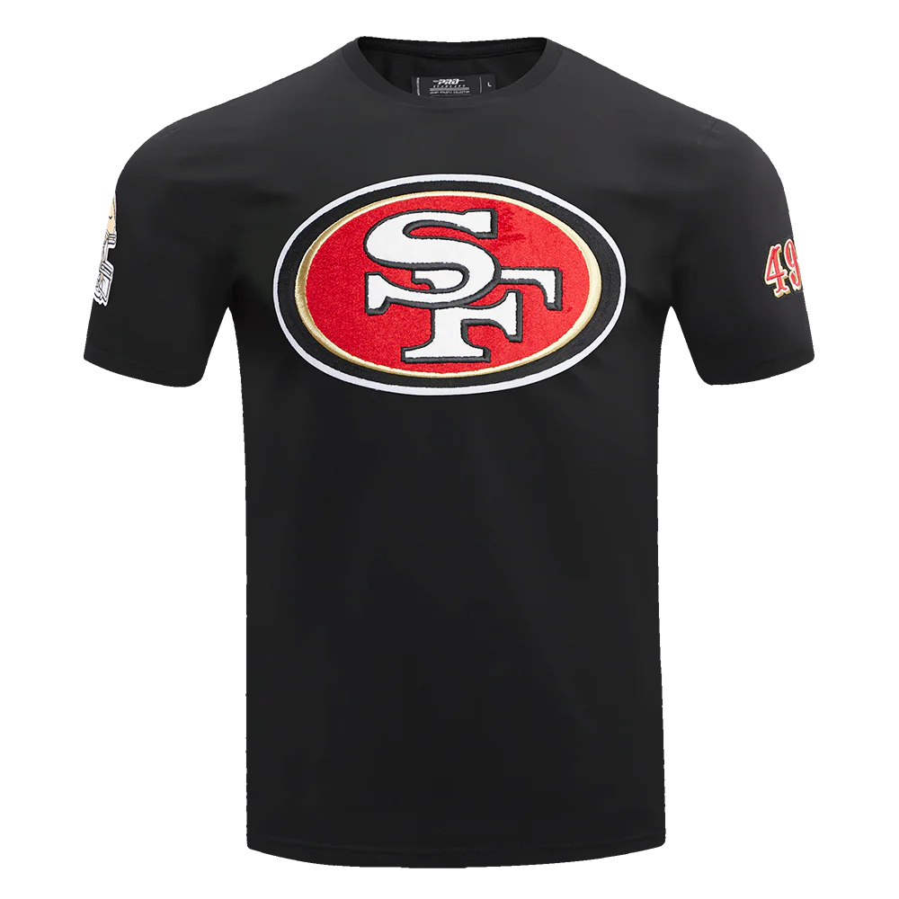 NFL SAN FRANCISCO 49ERS MASHUP MEN'S TEE (BLACK)