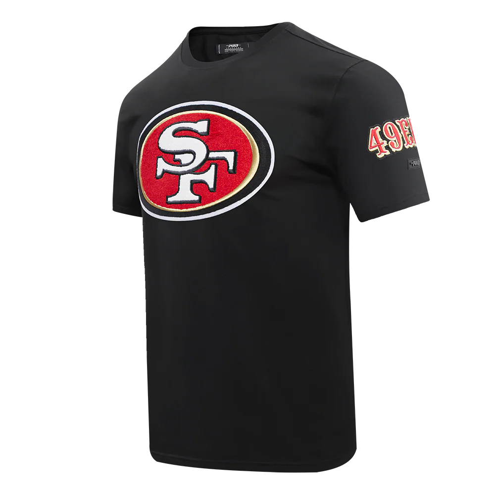 NFL SAN FRANCISCO 49ERS MASHUP MEN'S TEE (BLACK) - Image 2