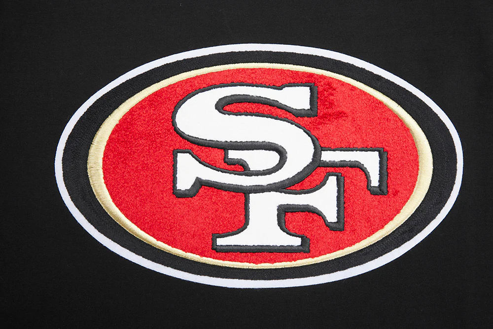 NFL SAN FRANCISCO 49ERS MASHUP MEN'S TEE (BLACK) - Image 5