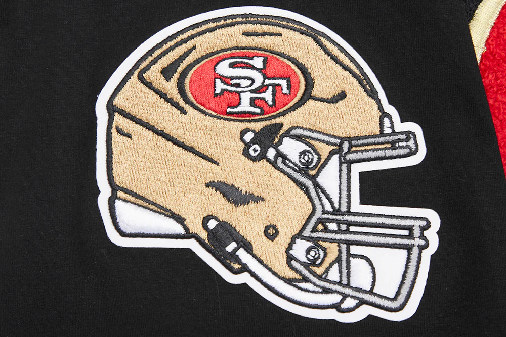 NFL SAN FRANCISCO 49ERS MASHUP MEN'S TEE (BLACK) - Image 6