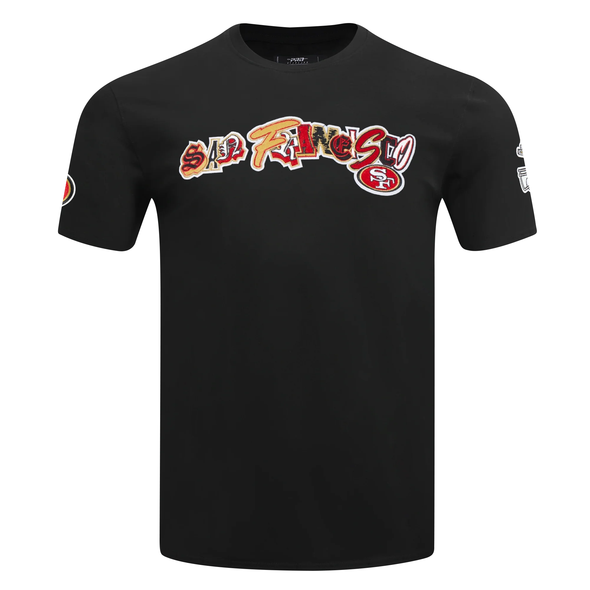 NFL SAN FRANCISCO 49ERS CITY RANSOM MEN'S SINGLE JERSEY TEE (BLACK)