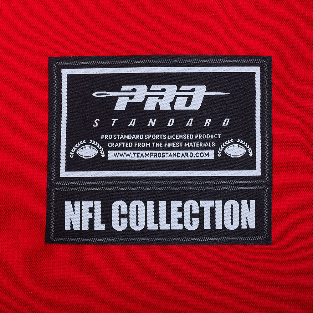 NFL SAN FRANCISCO 49ERS SOUVENIR MEN'S WARM UP JACKET (RED) - Image 9
