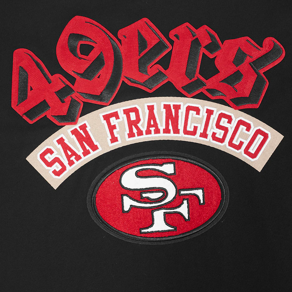 NFL SAN FRANCISCO 49ERS BEST OF MEN'S DROP SHOULDER TEE (BLACK) - Image 10