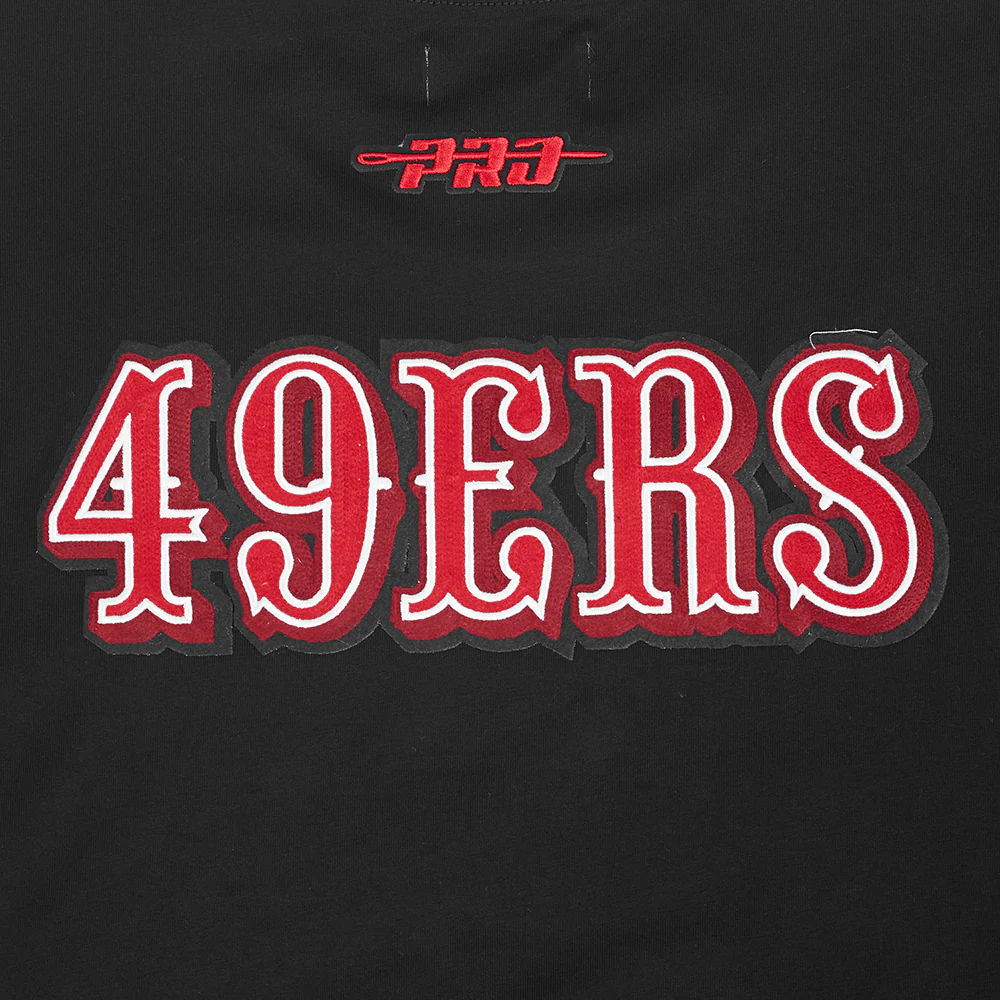 NFL SAN FRANCISCO 49ERS BEST OF MEN'S DROP SHOULDER TEE (BLACK) - Image 9