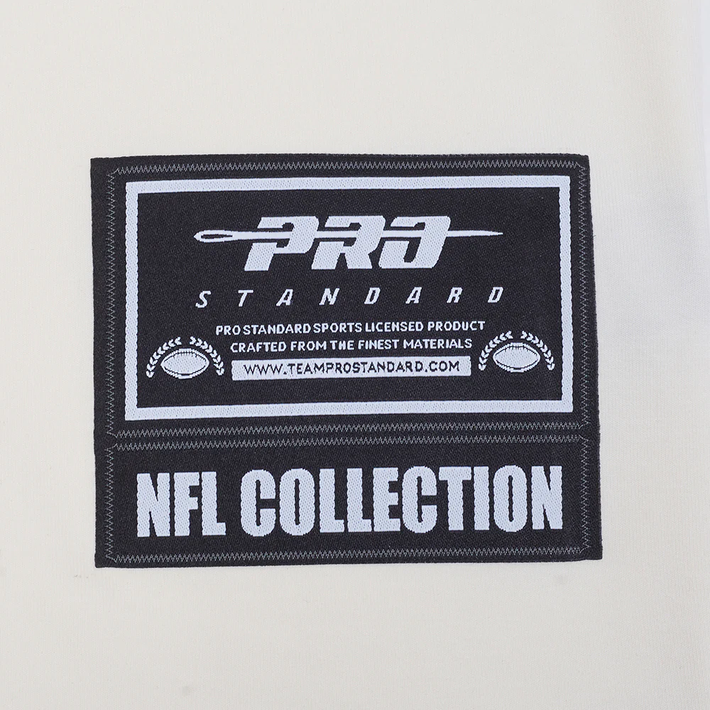 NFL SAN FRANCISCO 49ERS REBEL ATHLETICS STACKED LOGO MEN'S SJ TEE (EGGSHELL) - Image 9