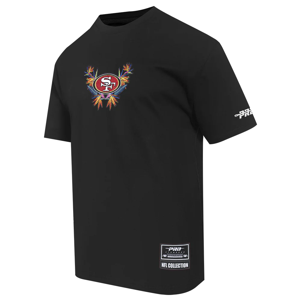 NFL SAN FRANCISCO 49ERS PARADISE MEN'S S/S TEE (BLACK) - Image 3