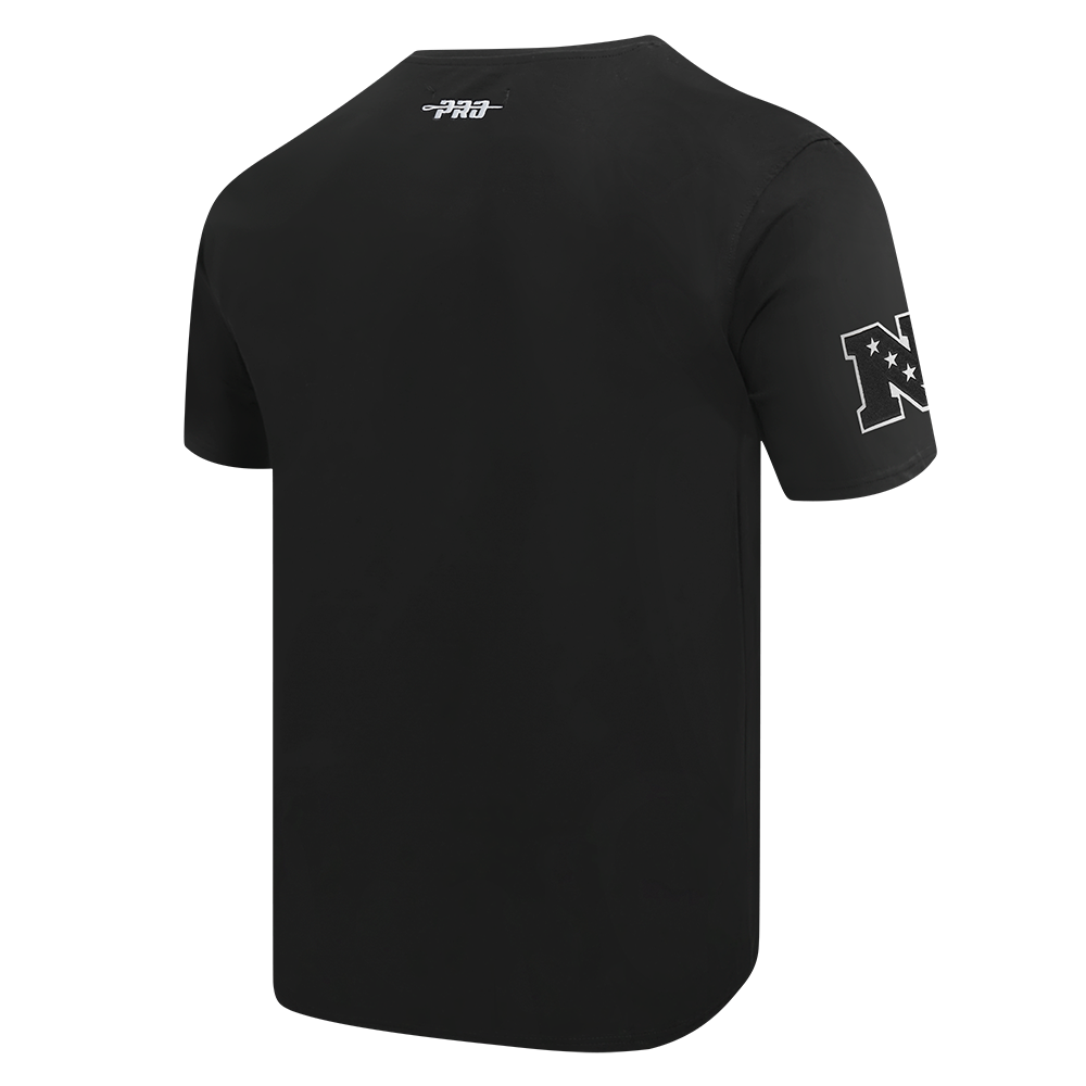 NFL SAN FRANCISCO 49ERS LETTERMAN MEN'S S/S TEE (BLACK) - Image 4