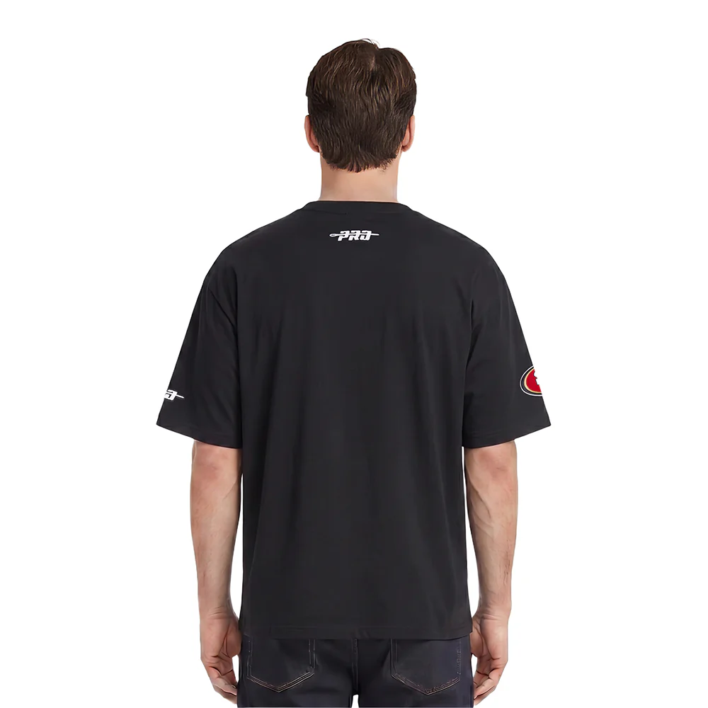 NFL SAN FRANCISCO 49ERS VICTORY MEN'S S/S TEE (BLACK) - Image 2