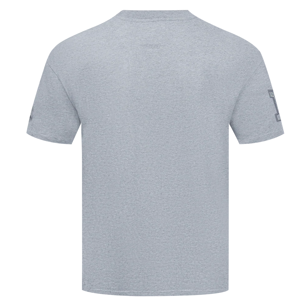 NFL SAN FRANCISCO 49ERS NEUTRAL MEN'S DROP SHOULDER TEE (DARK HEATHER GRAY) - Image 3