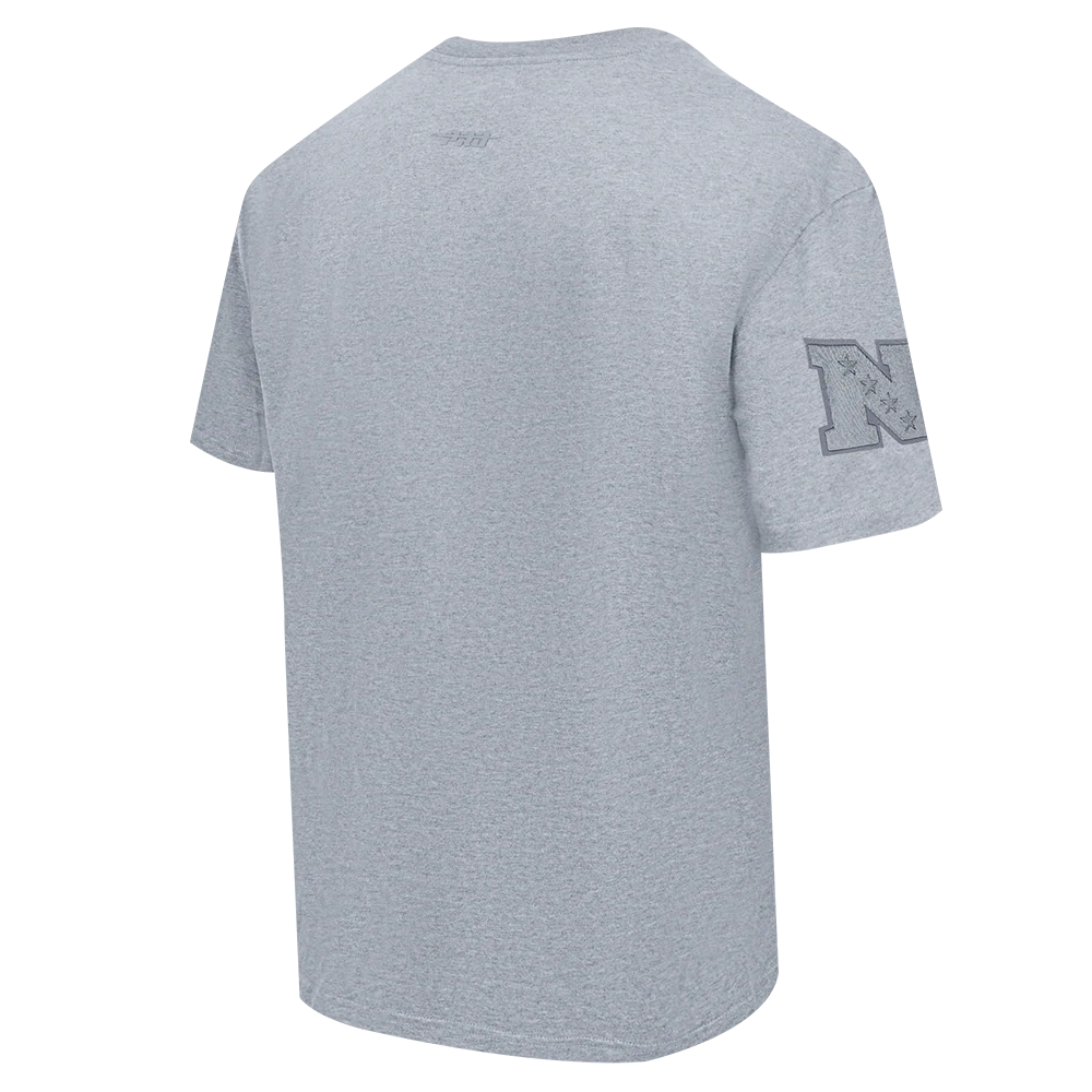NFL SAN FRANCISCO 49ERS NEUTRAL MEN'S DROP SHOULDER TEE (DARK HEATHER GRAY) - Image 4